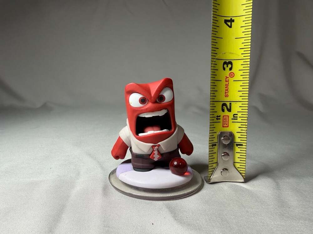 Disney Infinity 3.0 Anger Inside Out Character Figure - Picture 7 of 7